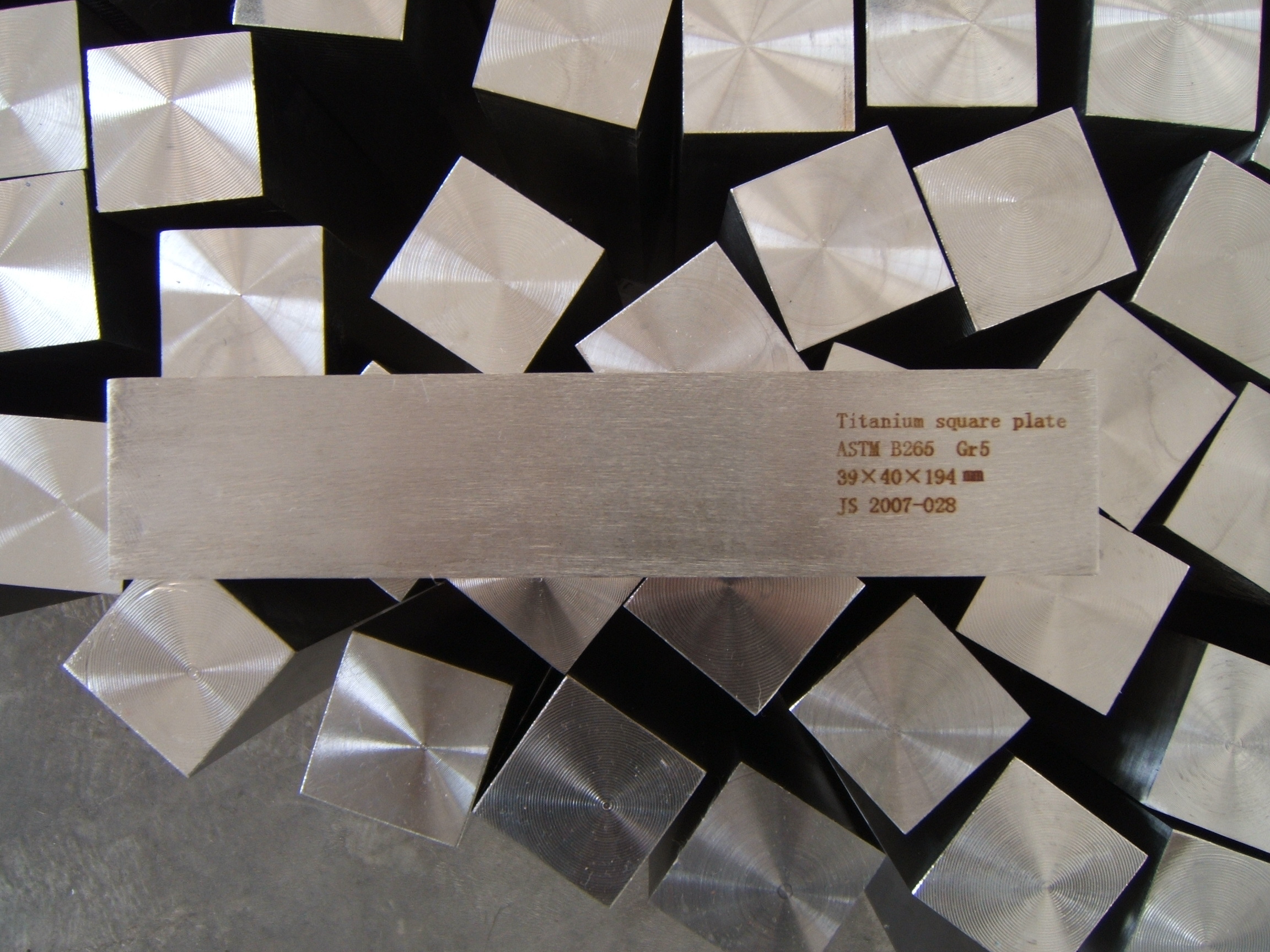  Titanium Forged Block ASTMB381 ASTMB348 GR2 GR5 GR7 GR9
